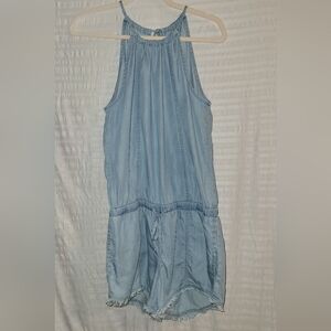 Bella Dahl denim chambray romper